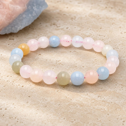 Bracelet Béryl 8 mm – Sentier Tranquille