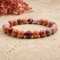 Bracelet Bois Fossile 8 mm – Route Ouverte