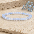 Bracelet Calcédoine Bleue 6 mm – Cap Tranquille