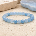 Bracelet Calcite Bleue 8 mm – Retour Doux