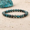 Bracelet Chrysocolle 6 mm – Apaisement