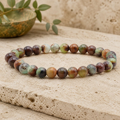 Bracelet Chrysoprase 6 mm – Instant Paisible