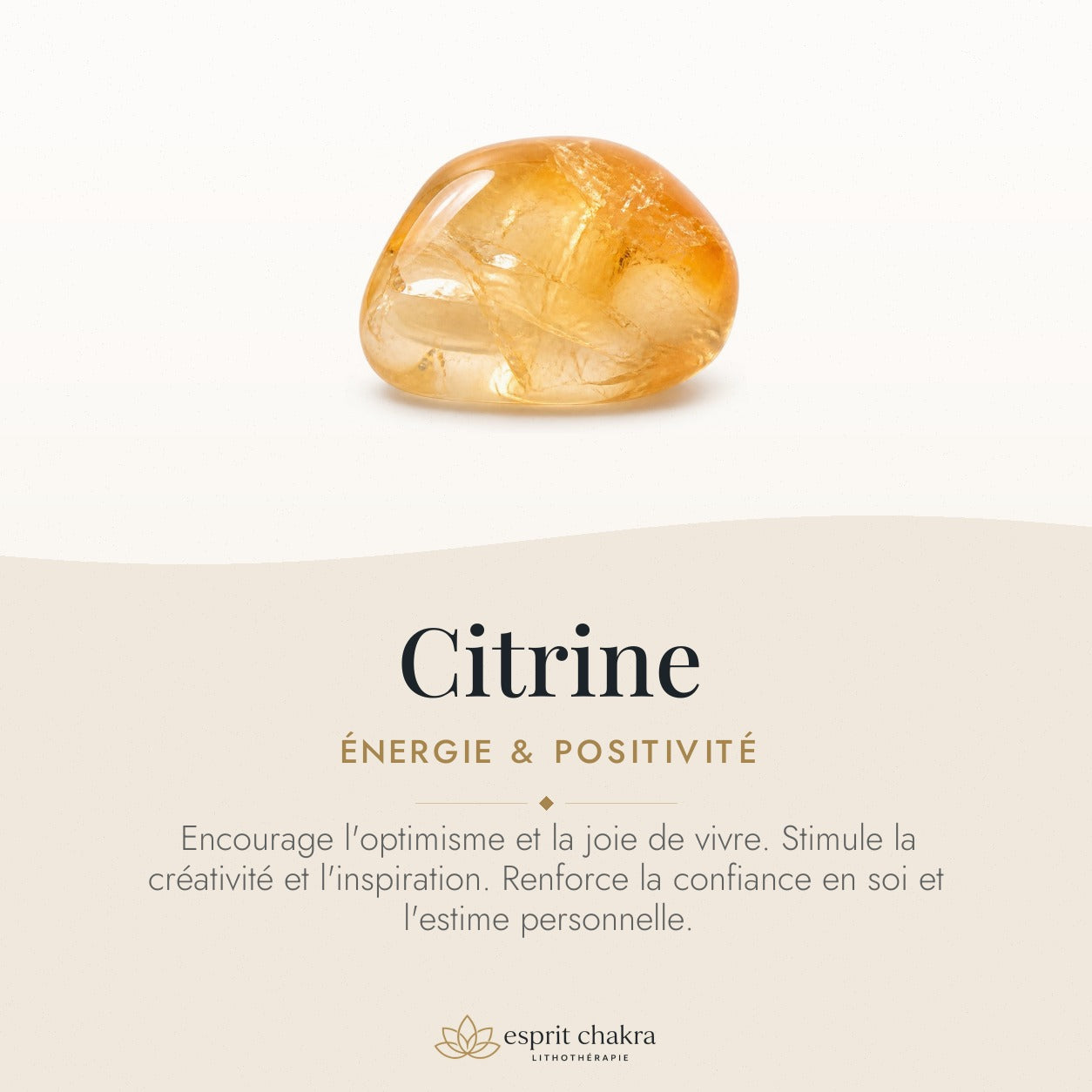 Bracelet Citrine 6 mm – Enthousiasme Vif — vertus de la pierre