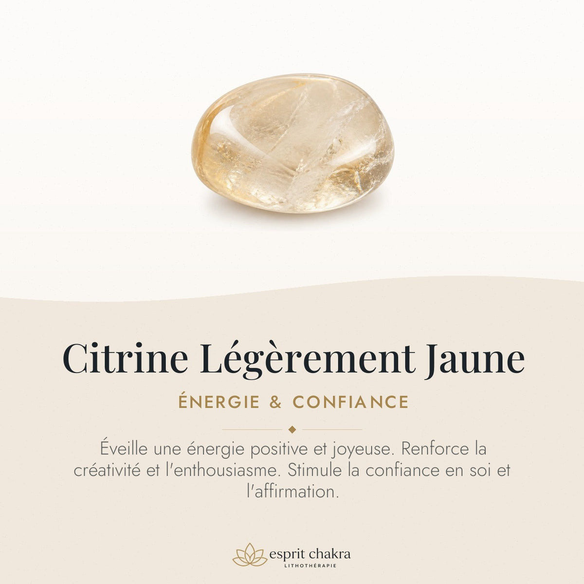 Bracelet Citrine 6 mm – Joie Solaire — vertus de la pierre
