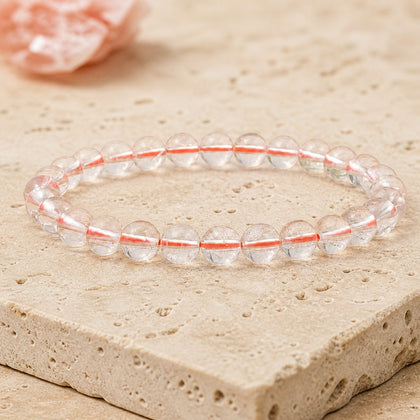 Bracelet Citrine 6 mm – Joie Solaire