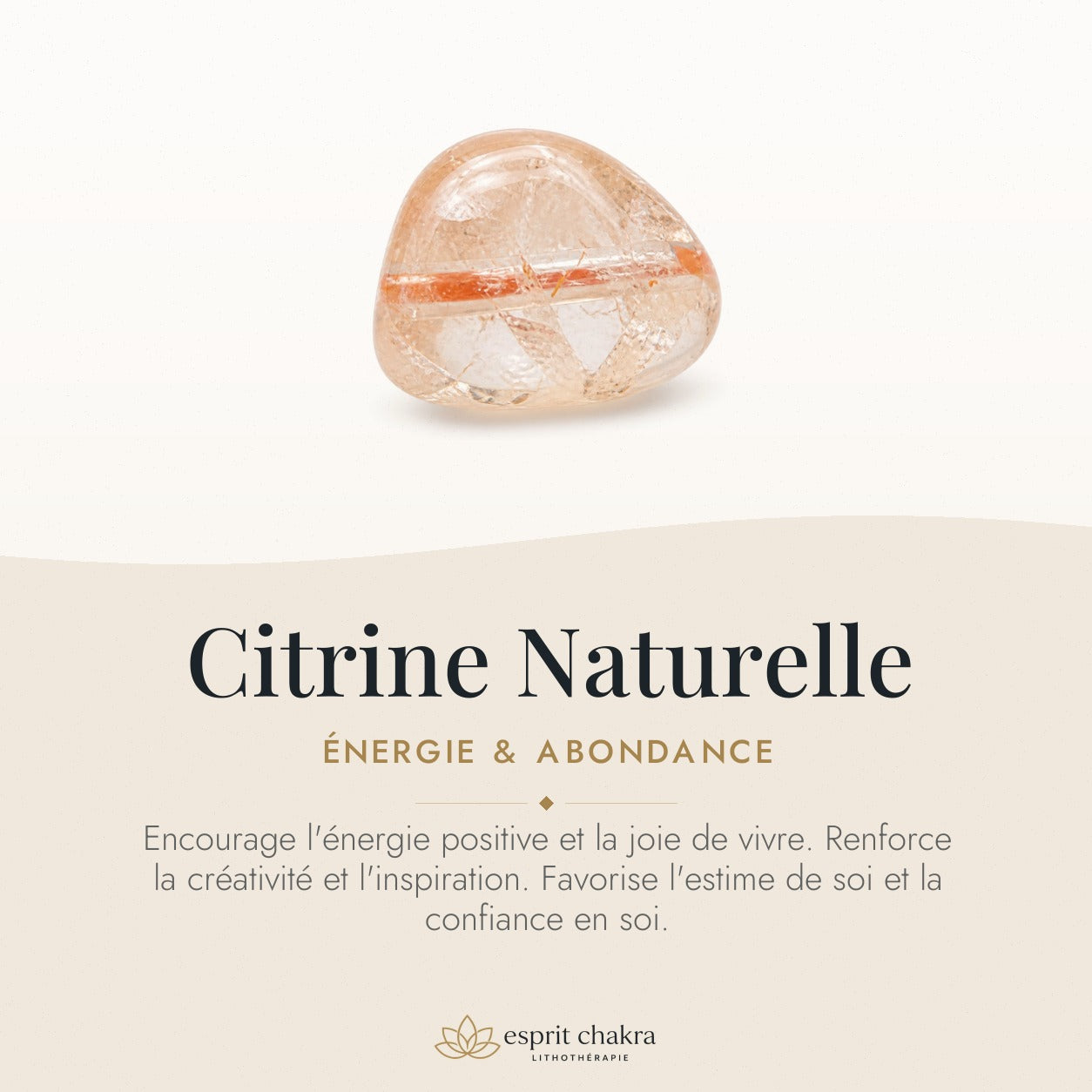 Bracelet Citrine 8 mm – Matin Doux — vertus de la pierre