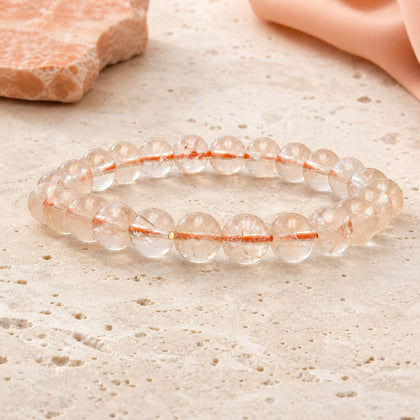 Bracelet Citrine 8 mm – Matin Doux
