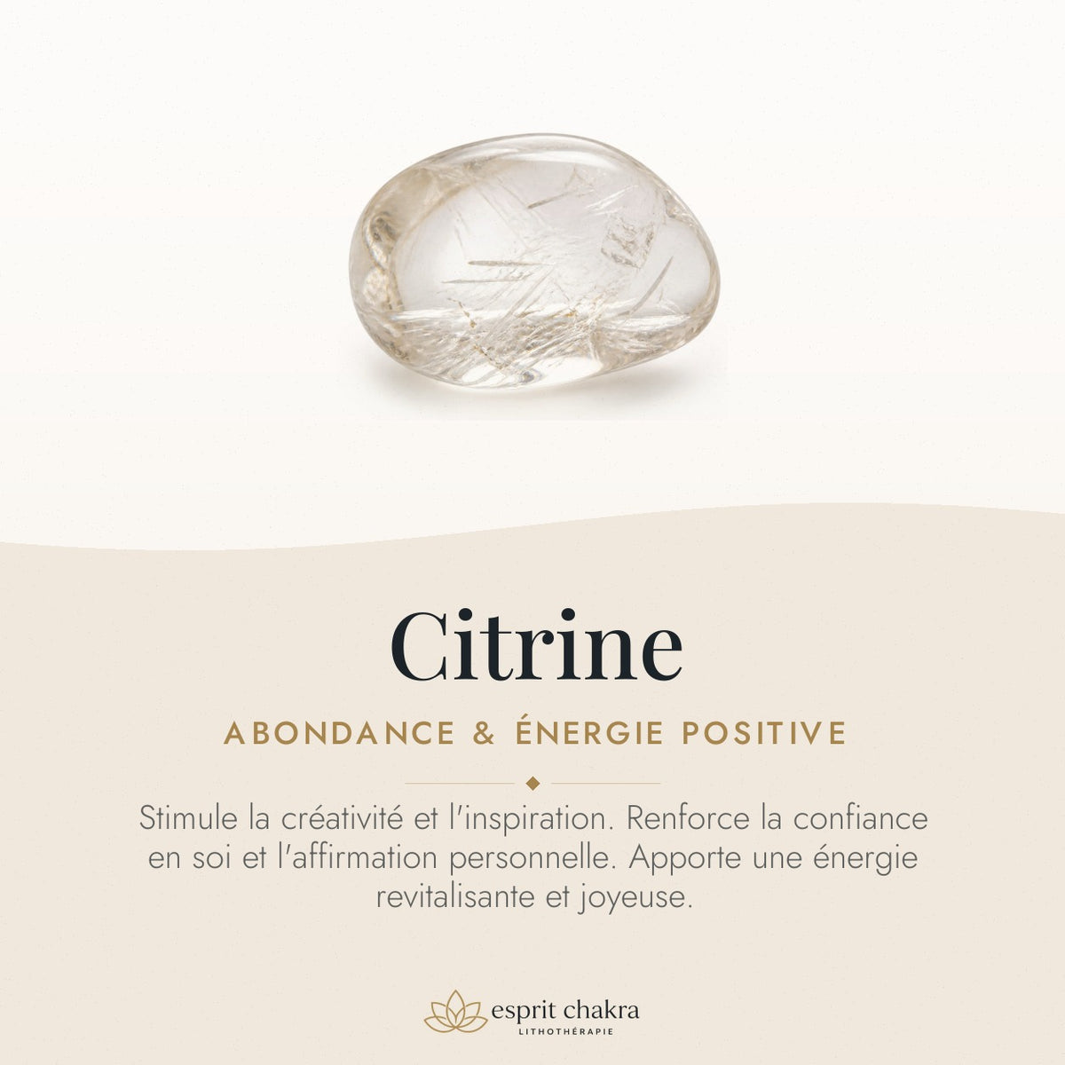 Bracelet Citrine 8 mm – Saisons Paisibles — vertus de la pierre