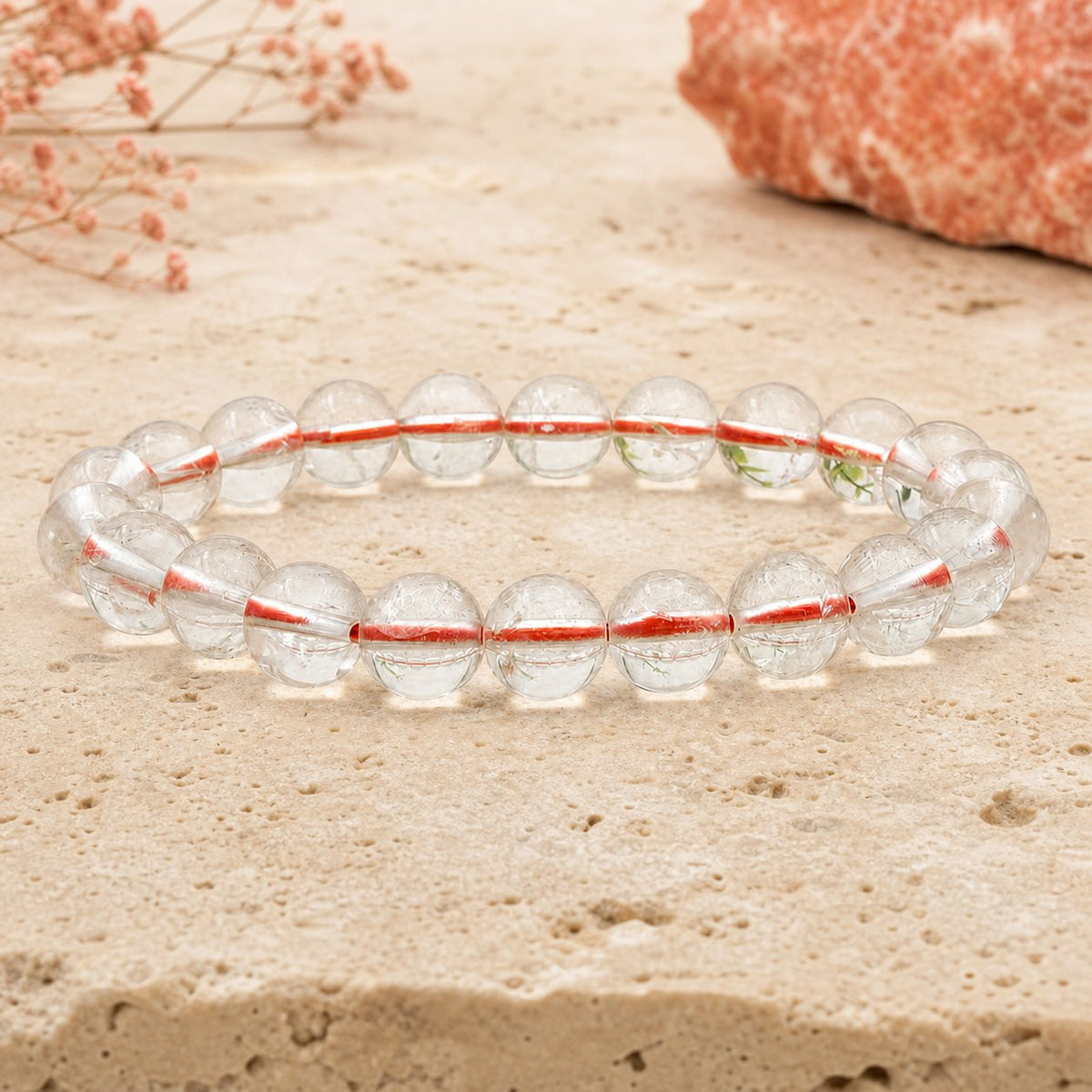 Bracelet Citrine 8 mm – Saisons Paisibles