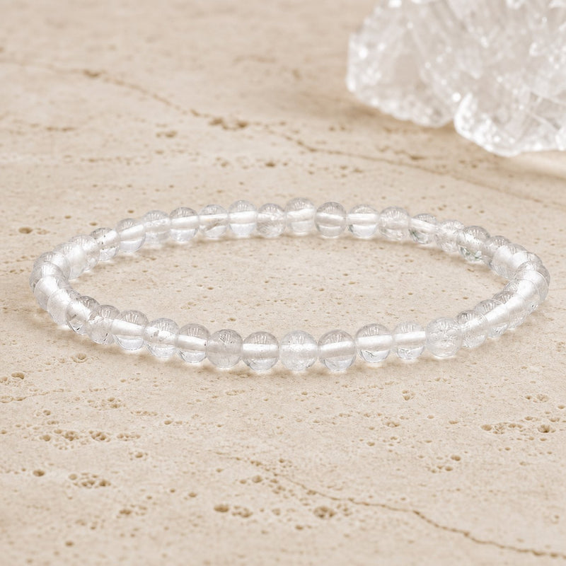 Bracelet Cristal de Roche 4 mm – Regard Clair