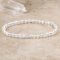 Bracelet Cristal de Roche Crack 4 mm – Éclat de l’Instant