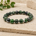 Bracelet Diopside Vert 10 mm – Douceur du Pardon