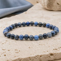 Bracelet Dumortierite 6 mm – Sérénité de l’Ordre