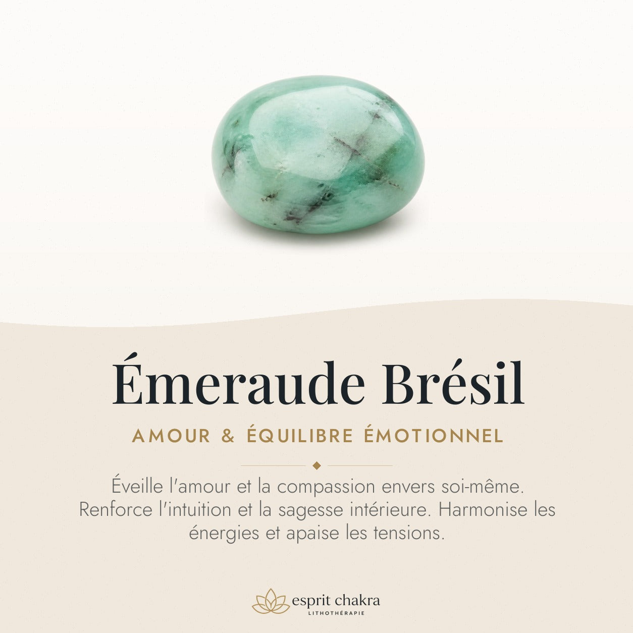 Bracelet Émeraude 6 mm – Loyauté du Cœur — vertus de la pierre