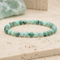 Bracelet Émeraude 6 mm – Loyauté du Cœur