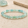 Bracelet Fluorine Verte 8 mm – Clarté de l’Étude