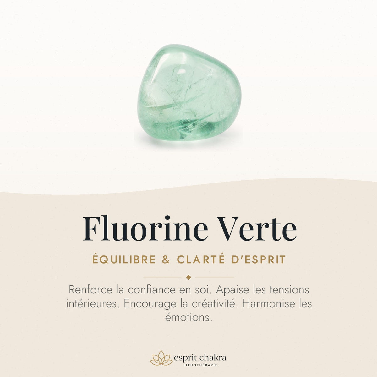 Bracelet Fluorine Verte 8 mm – Équilibre de la Pensée — vertus de la pierre