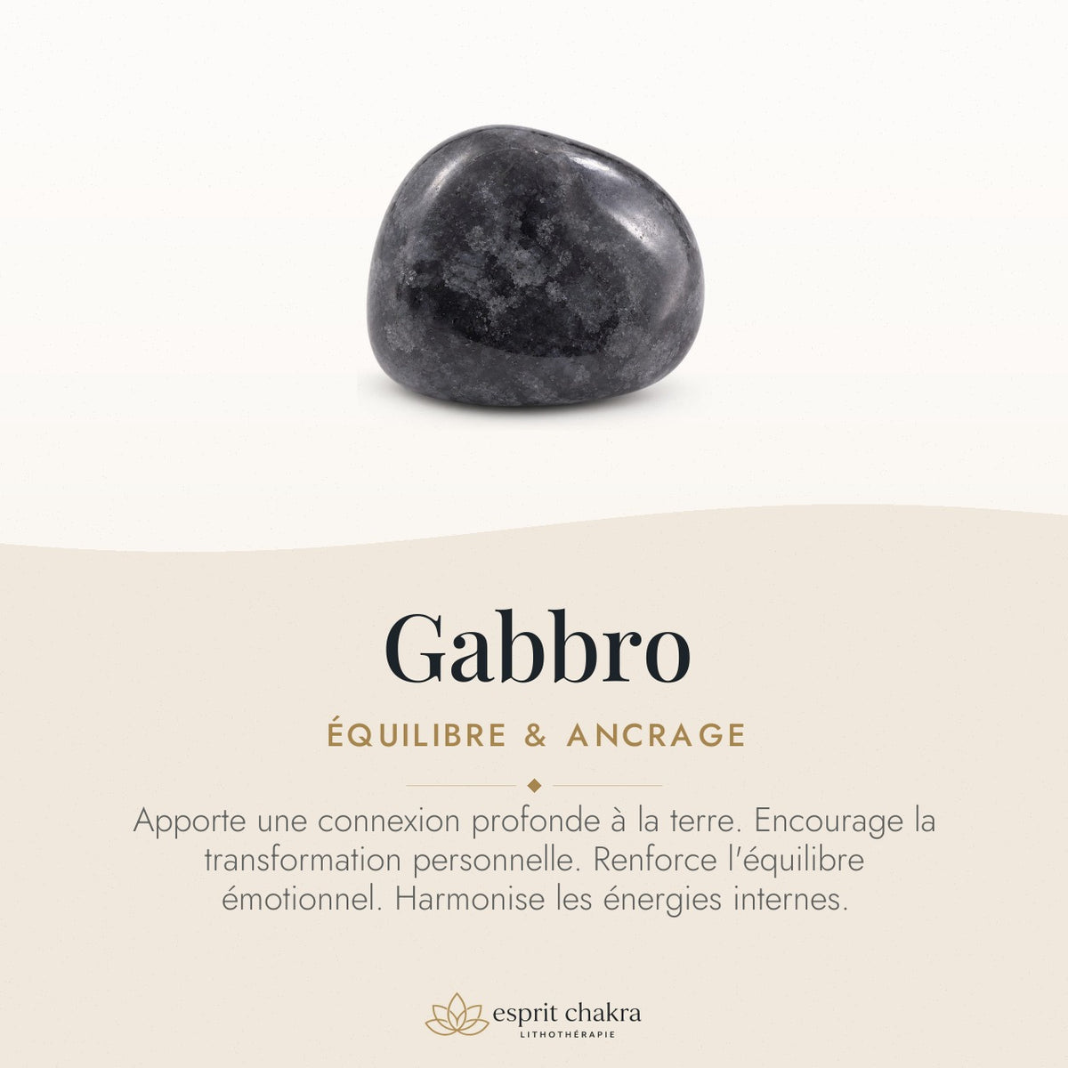 Bracelet Gabbro 8 mm – Assise du Réel — vertus de la pierre