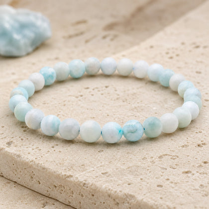 Bracelet Hémimorphite 6 mm – Lien Serein
