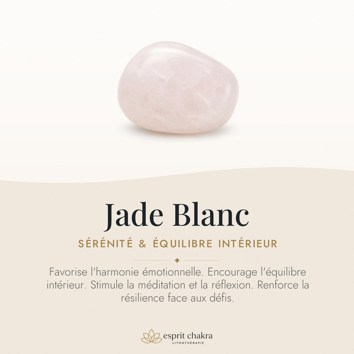 Bracelet Jade Blanc 6 mm – Pureté de l’Intention — vertus de la pierre
