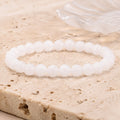 Bracelet Jade Blanc 6 mm – Pureté de l’Intention