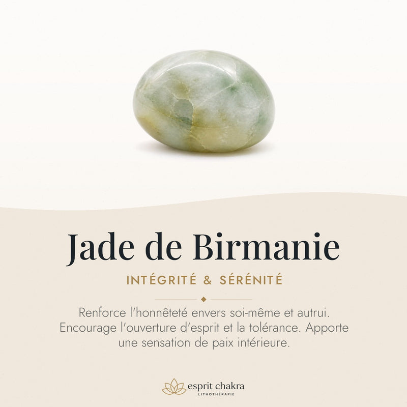 Bracelet Jade de Birmanie 6 mm – Sagesse Ancienne