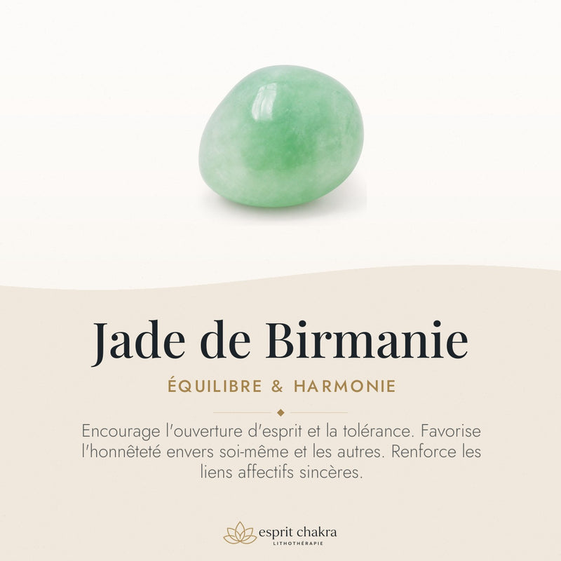 Bracelet Jade de Birmanie 8 mm – Chance des Entreprises