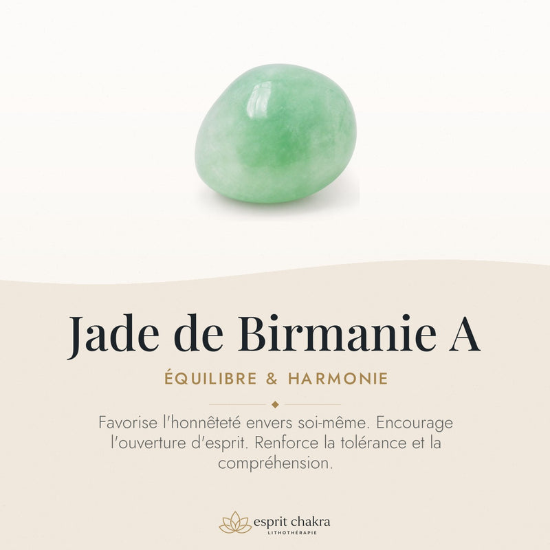 Bracelet Jade de Birmanie 8 mm – Harmonie de la Maison