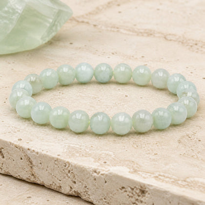 Bracelet Jade de Birmanie 8 mm – Harmonie de la Maison