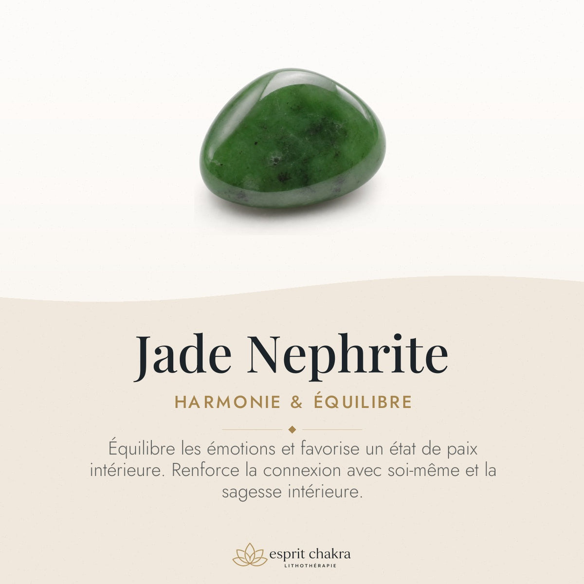 Bracelet Jade Nephrite 10 mm – Patience Fidèle — vertus de la pierre