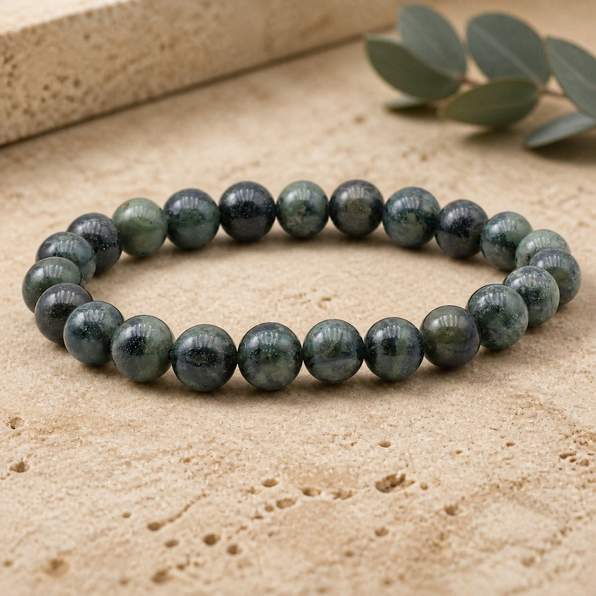 Bracelet Jaspe Kambaba 8 mm – Ancrage Calme