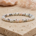 Bracelet Jaspe Kiwi 6 mm – Renouveau Serein