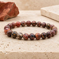 Bracelet Jaspe Léopard 8 mm – Chemin Assuré