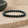 Bracelet Jaspe Vert 6 mm – Sérénité Vivante