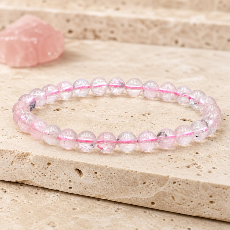 Bracelet Kunzite 6 mm – Amour Confiant
