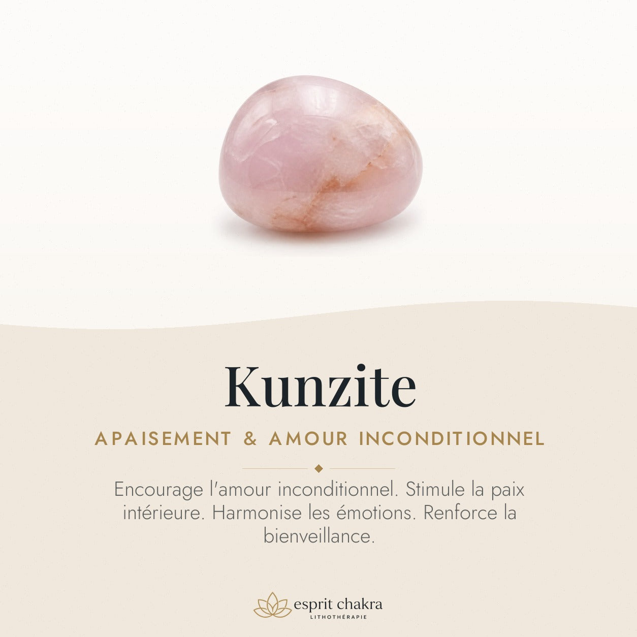 Bracelet Kunzite 6 mm – Amour Inconditionnel — vertus de la pierre