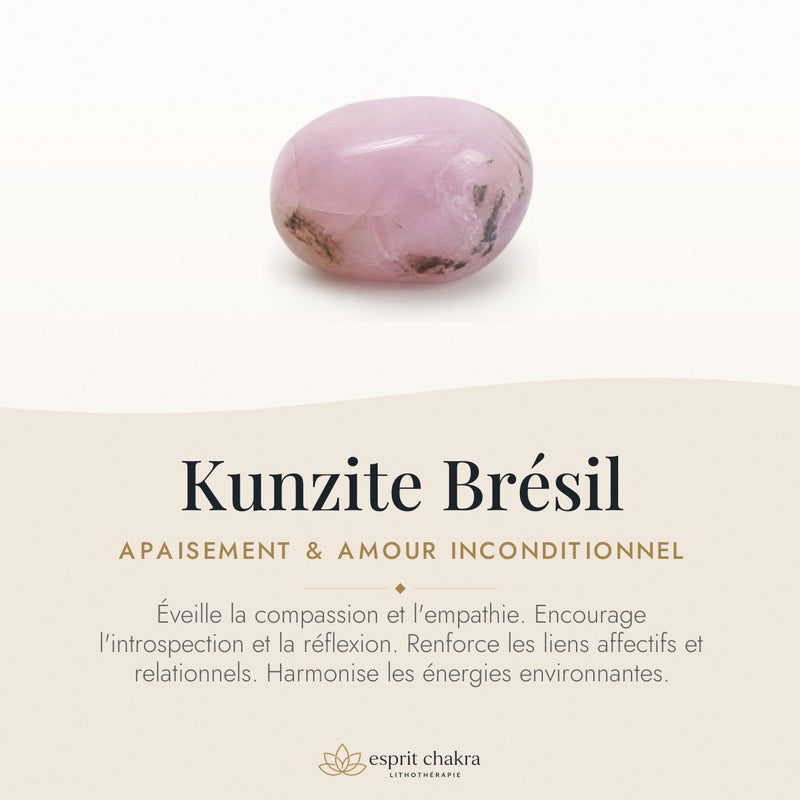 Bracelet Kunzite 6 mm – Délicatesse des Gestes