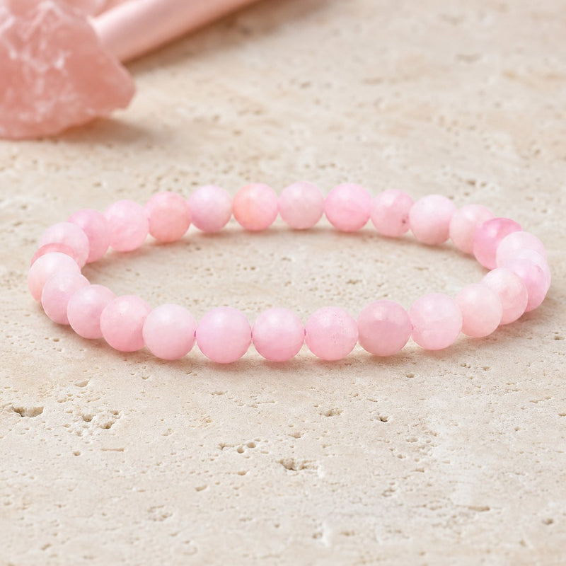 Bracelet Kunzite 6 mm – Tendre Apaisement