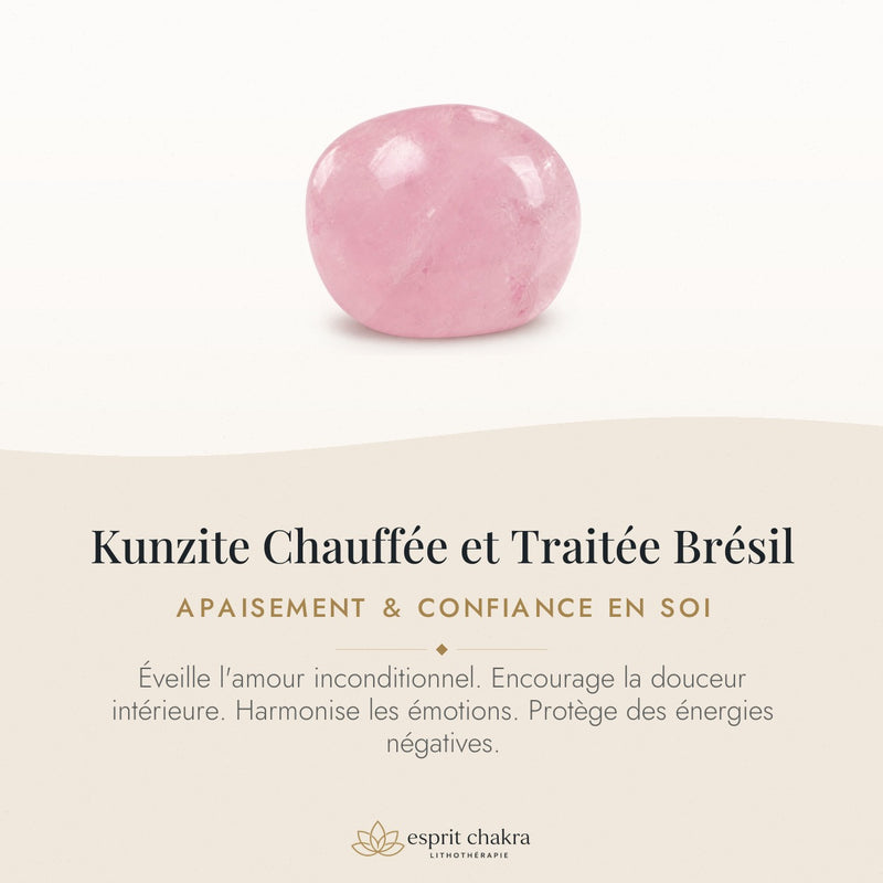 Bracelet Kunzite 8 mm – Tendresse Gracieuse