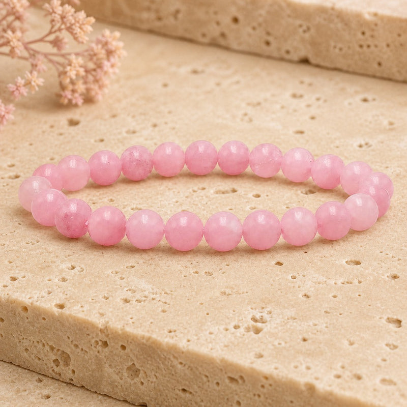 Bracelet Kunzite 8 mm – Tendresse Gracieuse