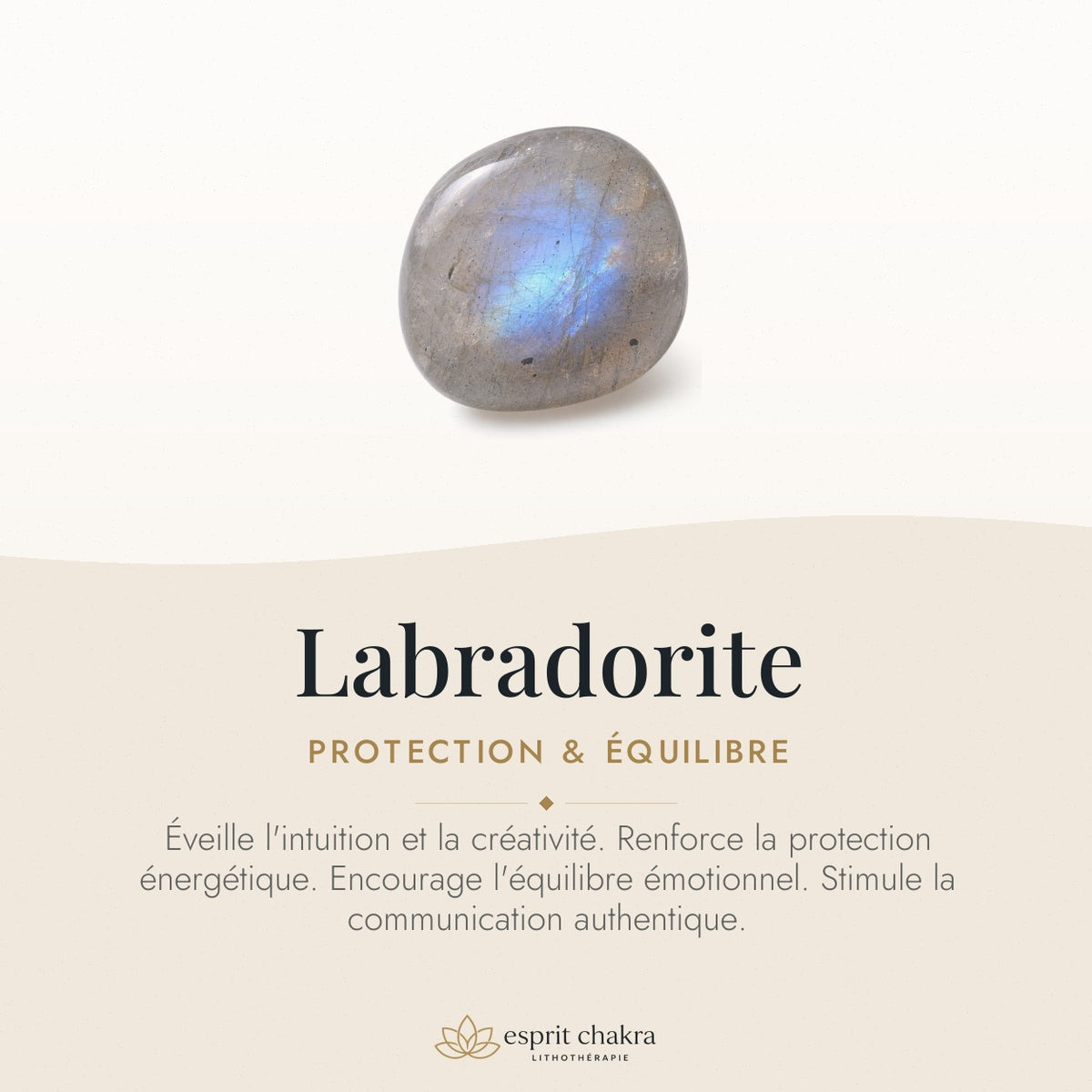 Bracelet Labradorite 10 mm – Retrait Serein — vertus de la pierre