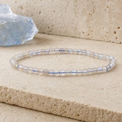 Bracelet Labradorite 4 mm – Instinct Confiant
