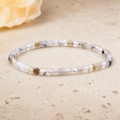 Bracelet Labradorite 4 mm – Jardin Intérieur