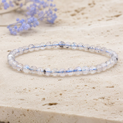Bracelet Labradorite 4 mm – Protection Intérieure