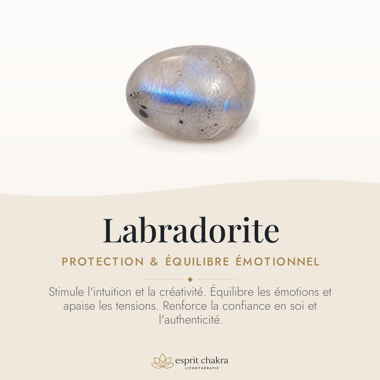 Bracelet Labradorite 6 mm – Ancrage Intérieur — vertus de la pierre