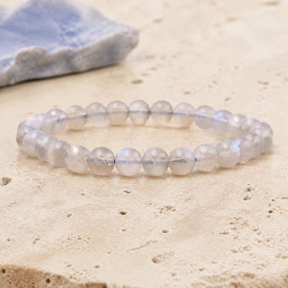 Bracelet Labradorite 6 mm – Harmonie Intérieure