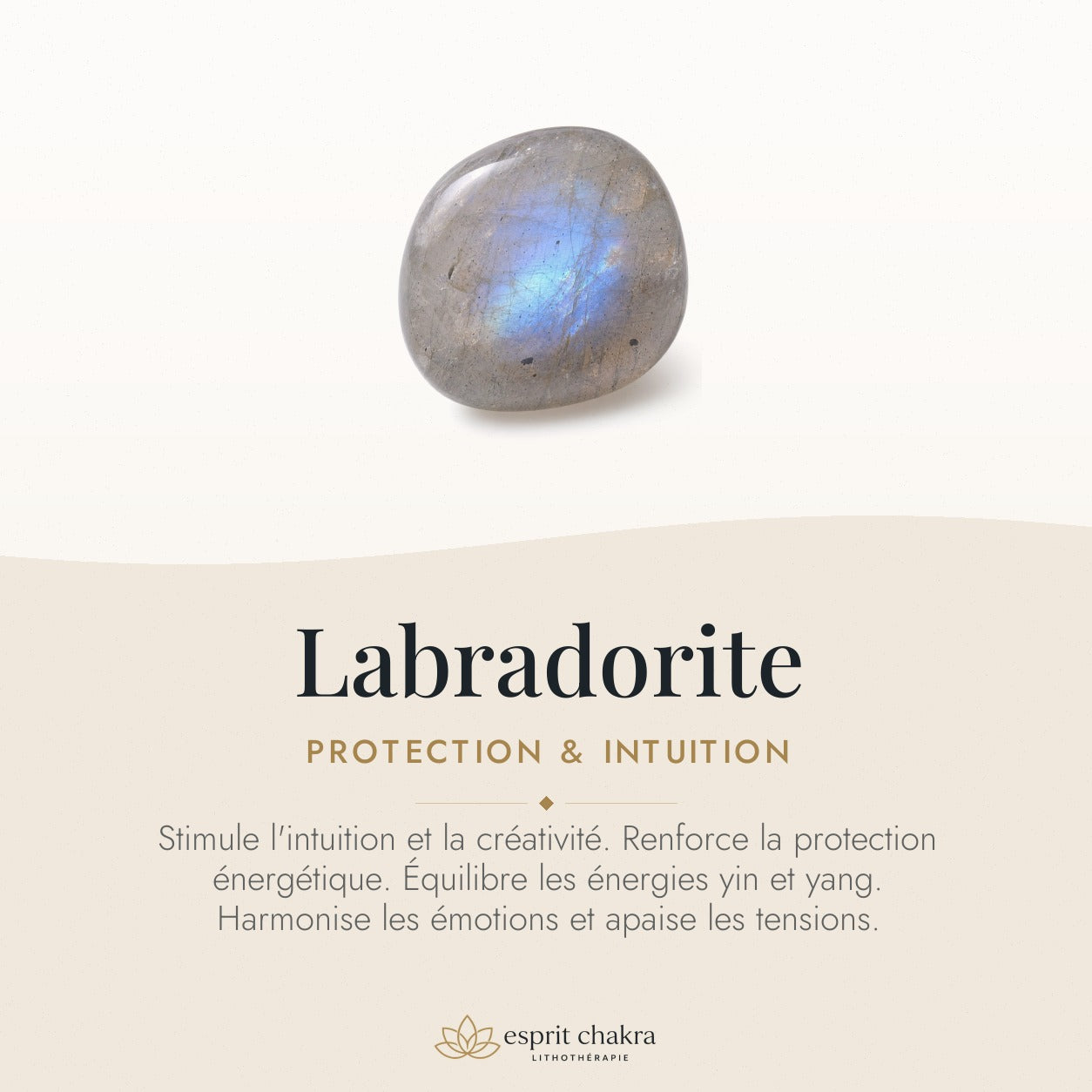 Bracelet Labradorite 8 mm – Souffle Intérieur — vertus de la pierre