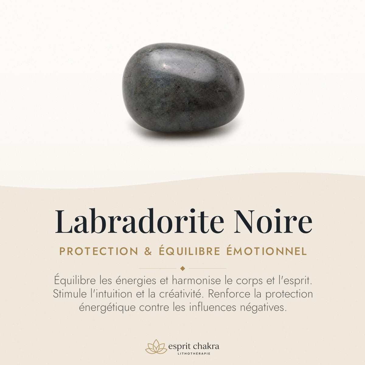Bracelet Labradorite Noire 8 mm – Protection de la Nuit — vertus de la pierre