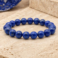 Bracelet Lapis Lazuli 10 mm – Clarté du Verbe