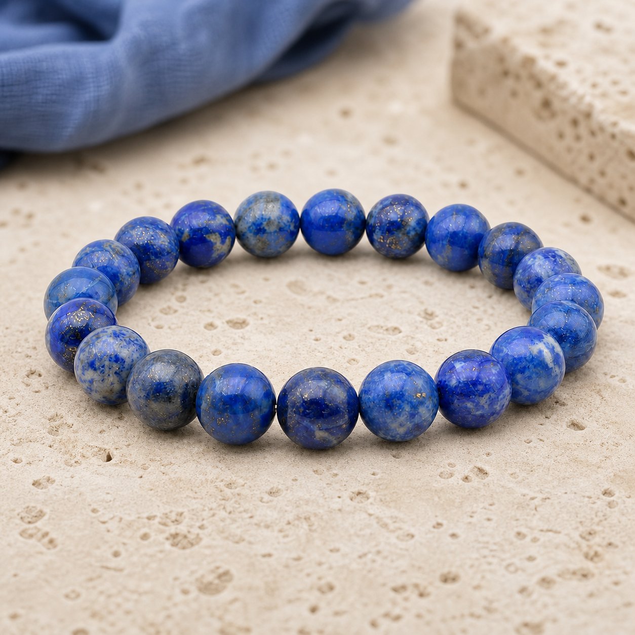 Bracelet Lapis Lazuli 10 mm – Parole Juste